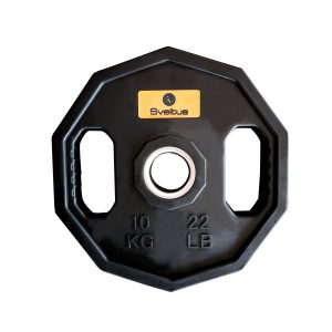 Sveltus olympische rubberen halterschijf 10KG