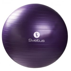 Sveltus fitnessbal 75 cm - paars