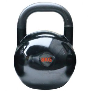 Sveltus kettlebell zwart 8kg