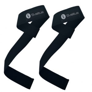 Sveltus Lifting Straps - Zwart